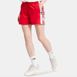 Adidas Originals Adibreak Shorts Red White Women's Size Medium M Pockets New